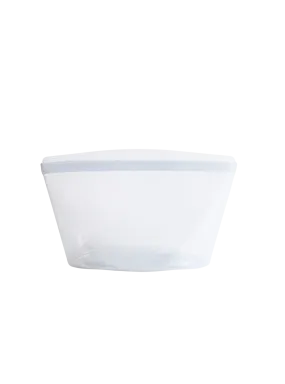 Stasher Reusable Silicone 4 Cup Bowl (Clear)