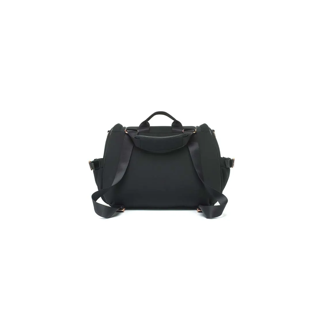 Storksak Poppy Luxe Scuba Changing Bag - Black