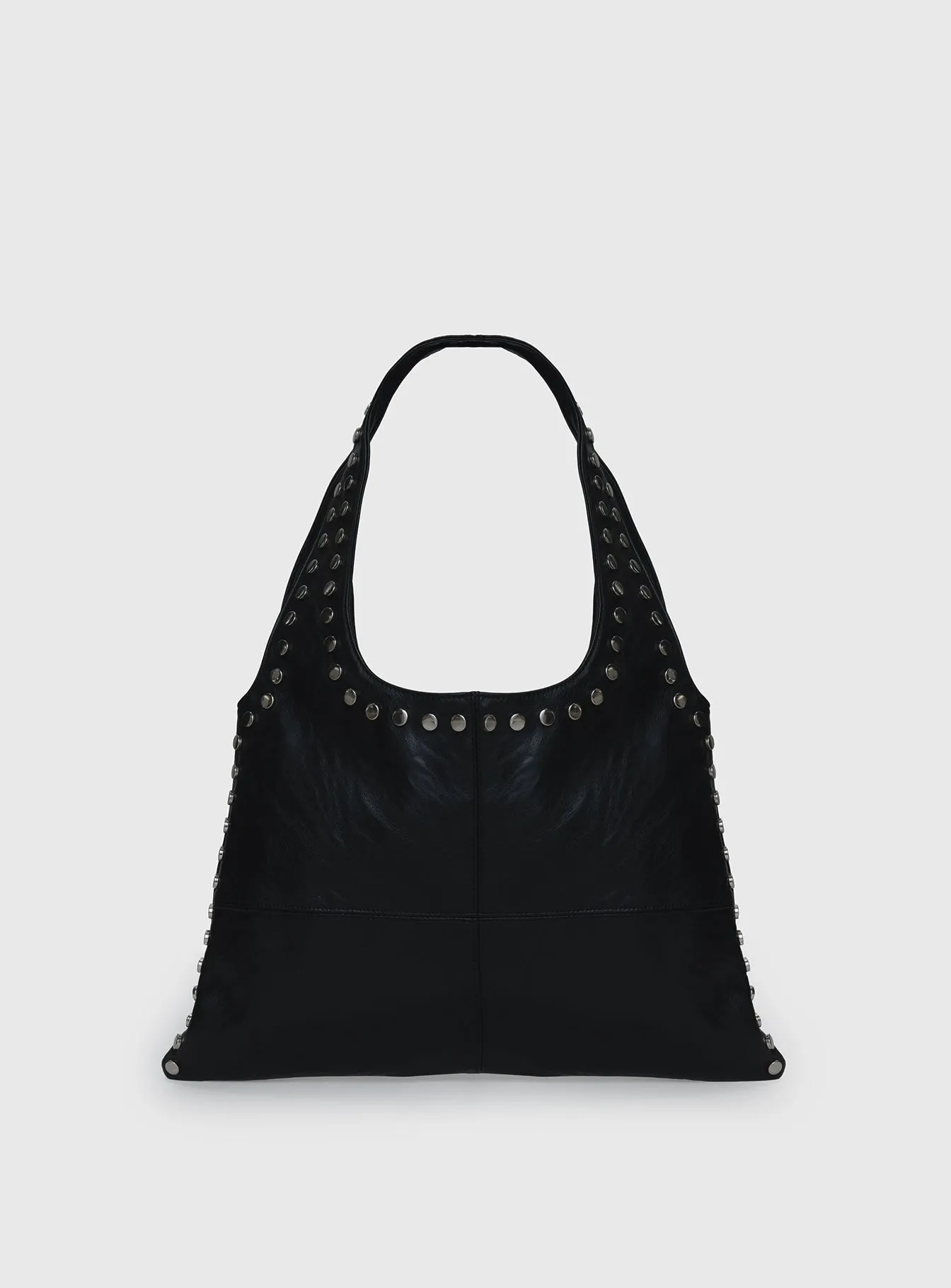 Tell The Truth Studded Bag Black / Silver