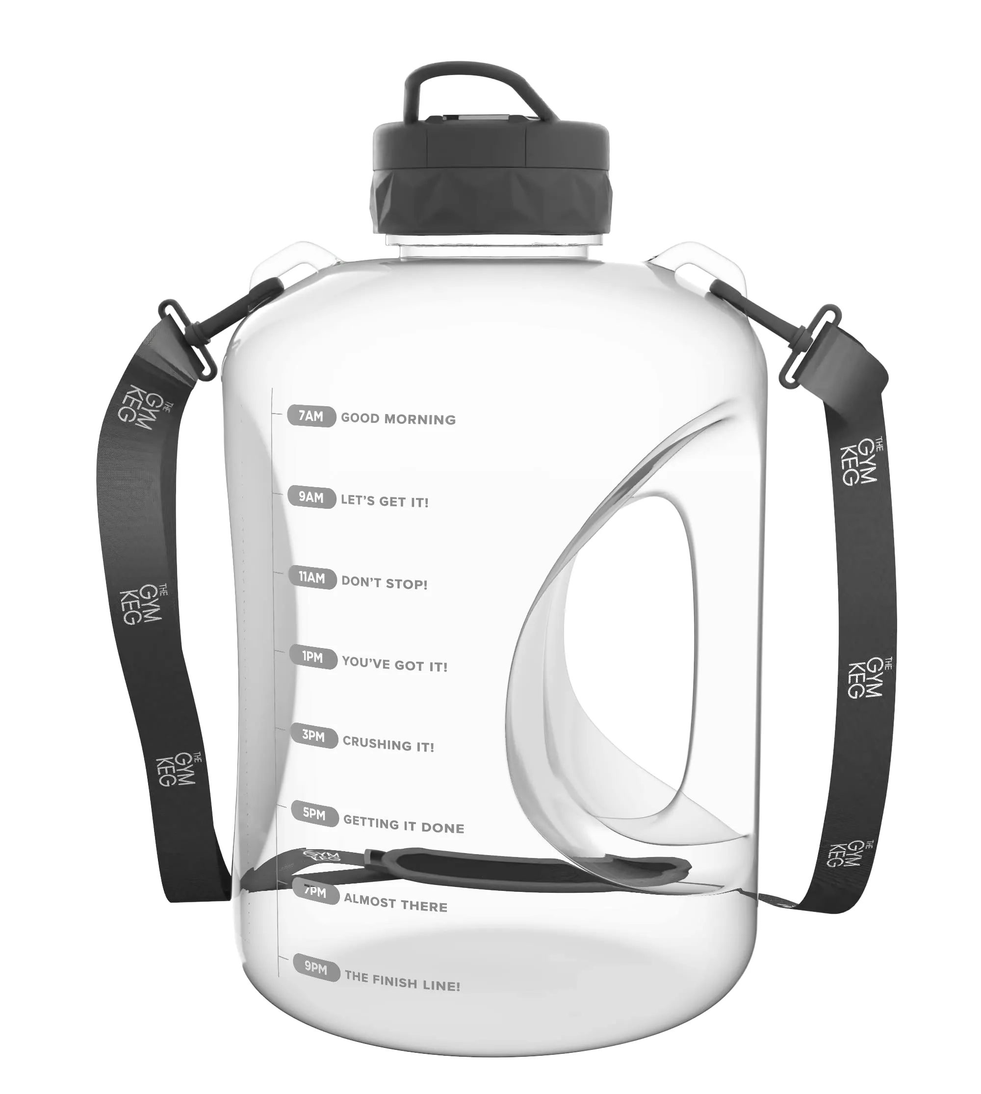 THE GYM KEG 1 Gallon Water Bottle (128oz) I 3.78l Big Water Jug I 128 oz Sports Bottle