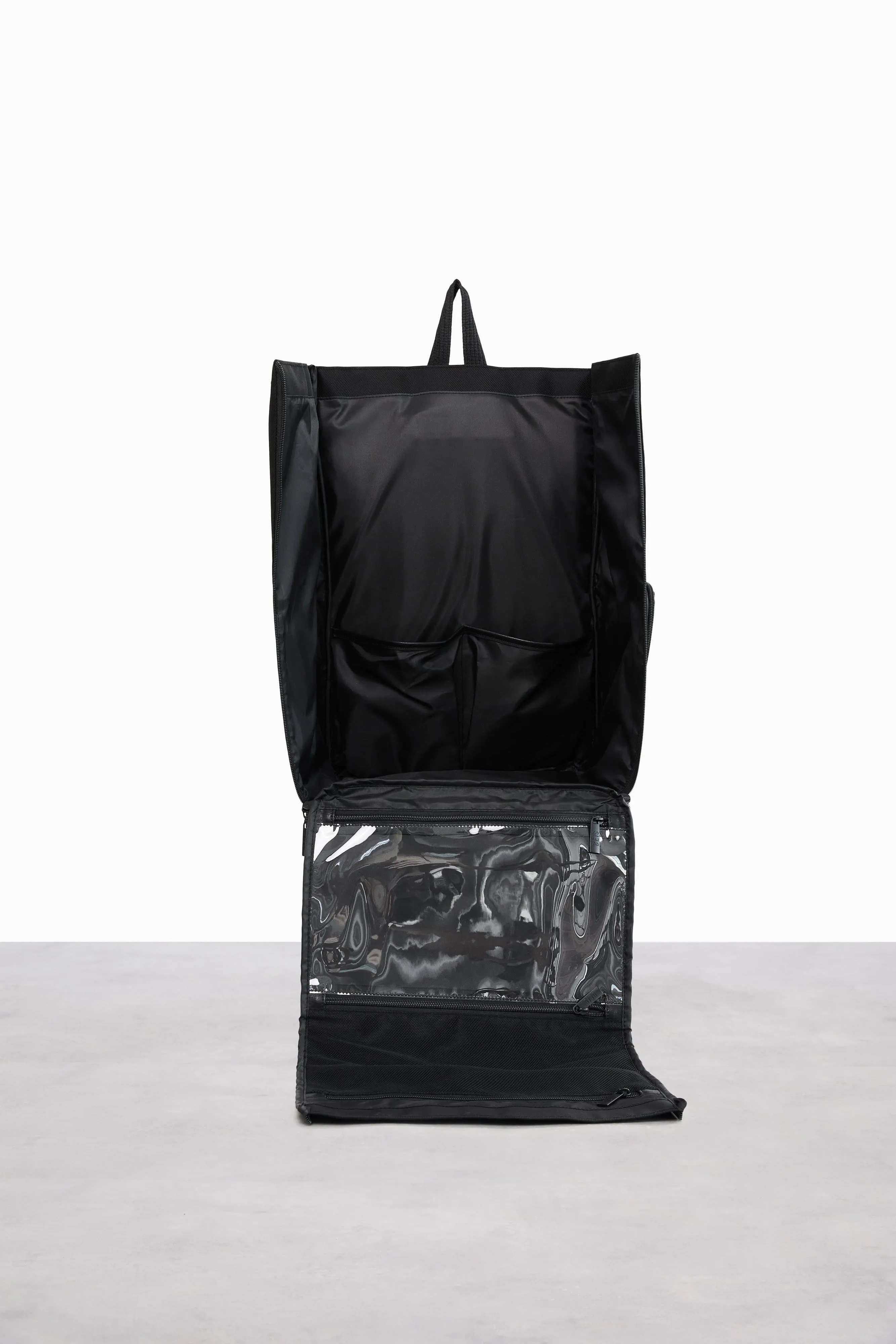 The Hanging Backpack in Black