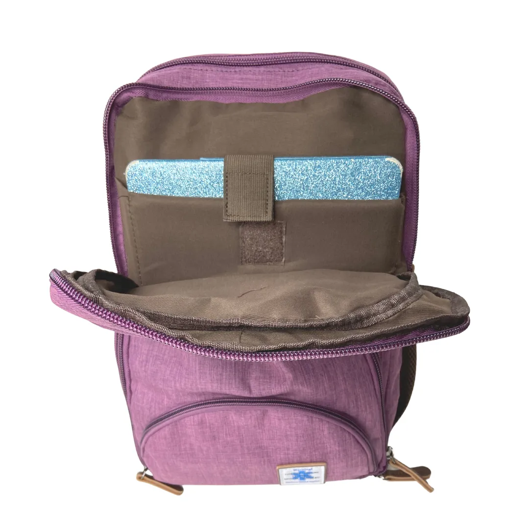 The Purple Influencer Medical Backpack