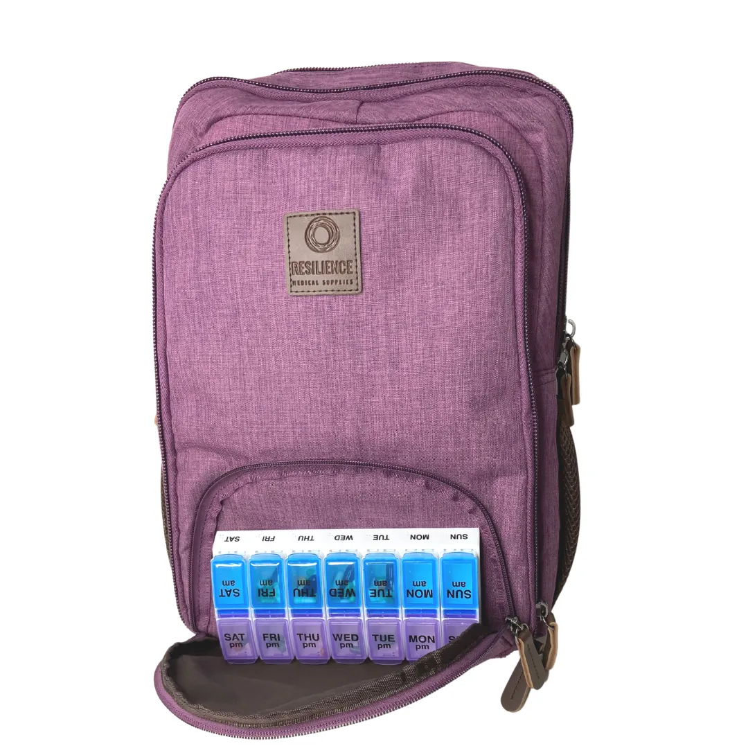 The Purple Influencer Medical Backpack