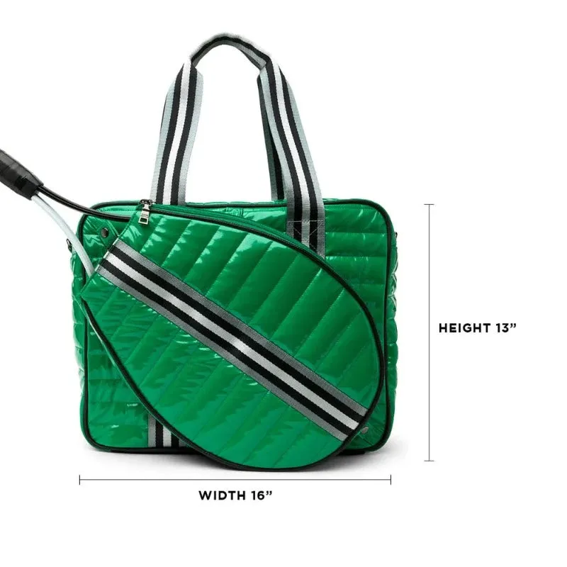 Think Royln Champion Tennis Bag - Green Patent