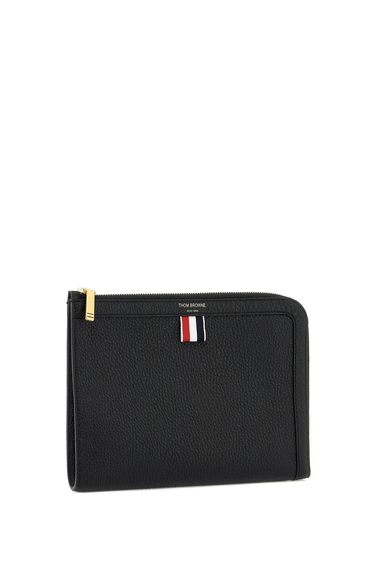 Thom Browne "embossed leather pouch