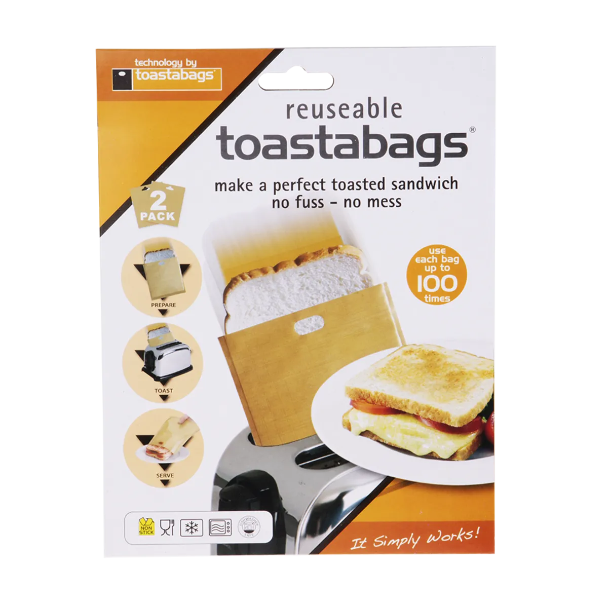 Toastabags Reusable Toastabags - 2pk