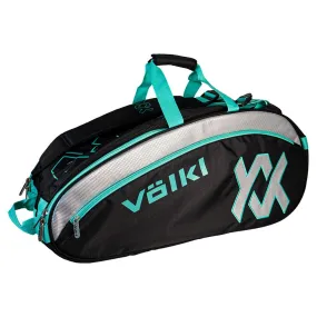 Tour Combi Tennis Bag Black and Turquoise