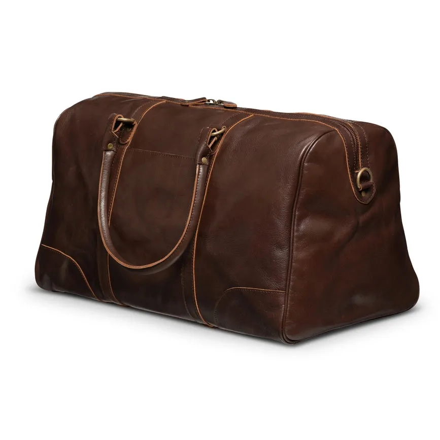 Tourist Leather Duffle 21" Antique Brown