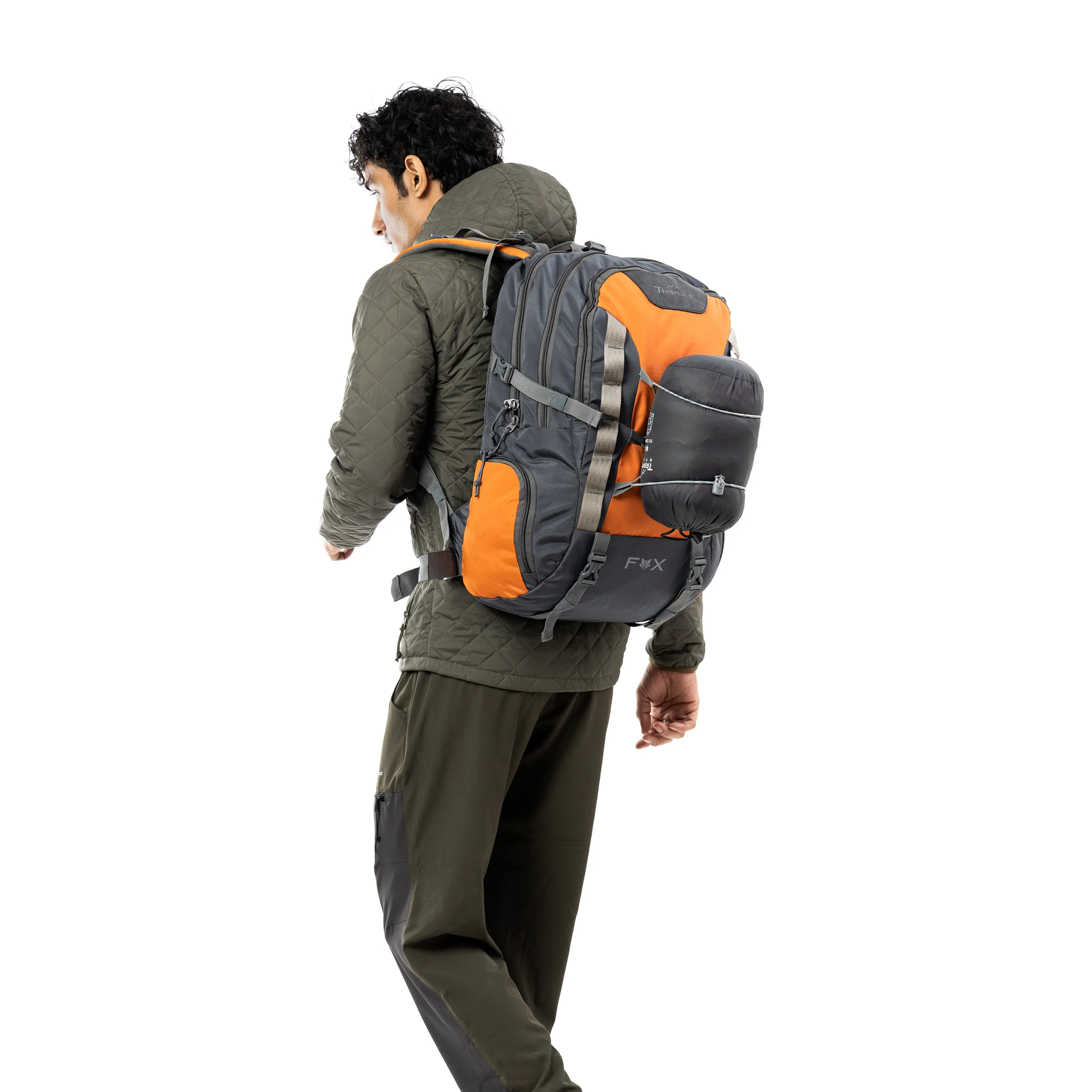 Tripole Fox Internal Frame Laptop Backpack | Orange