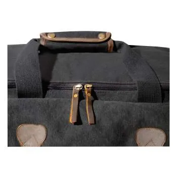 Vintage Canvas Leather Weekender Bag