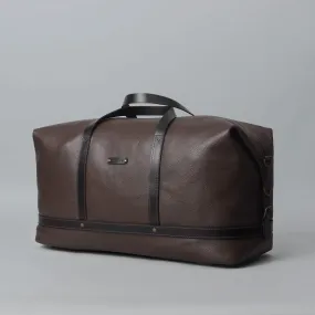 Vintage Charm Full Grain Leather Travel Duffle Bag