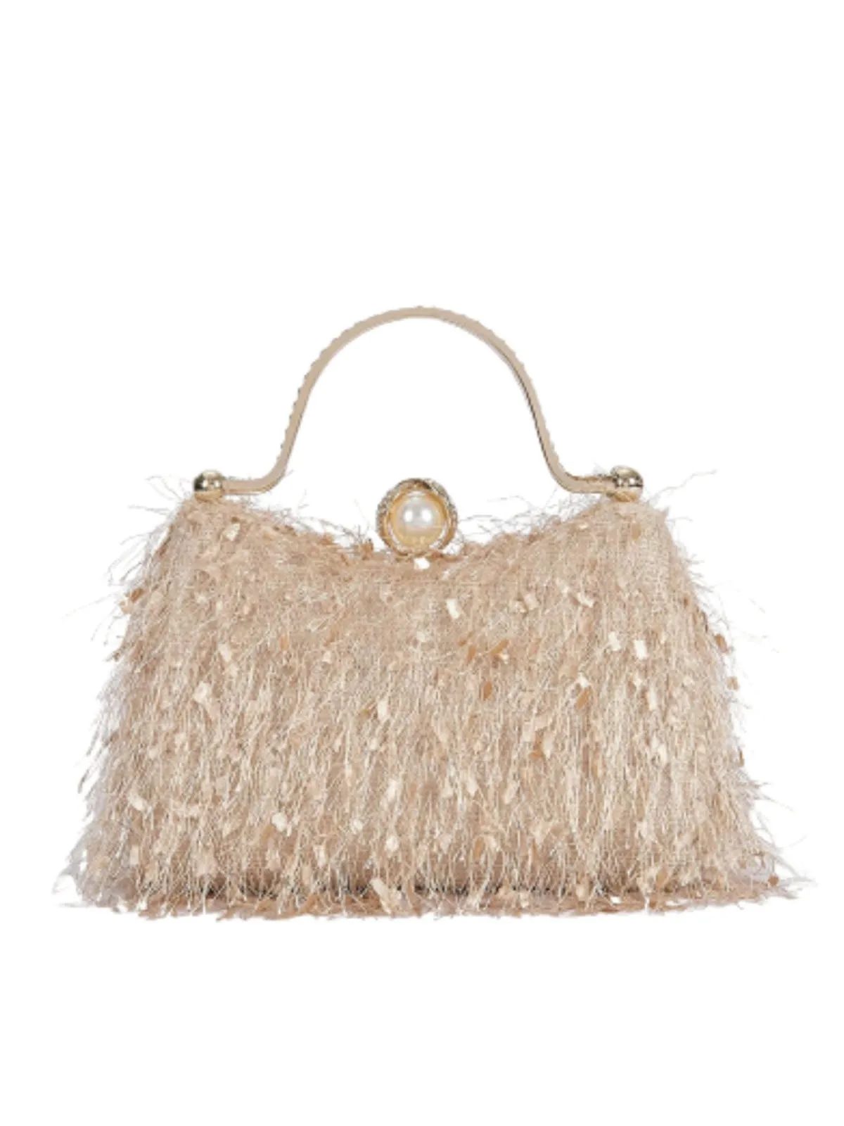 Vintage Tassel Evening Handle Bag