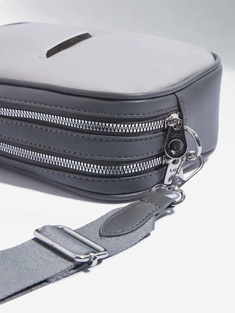 Westside Grey Jasper Crossbody Bag