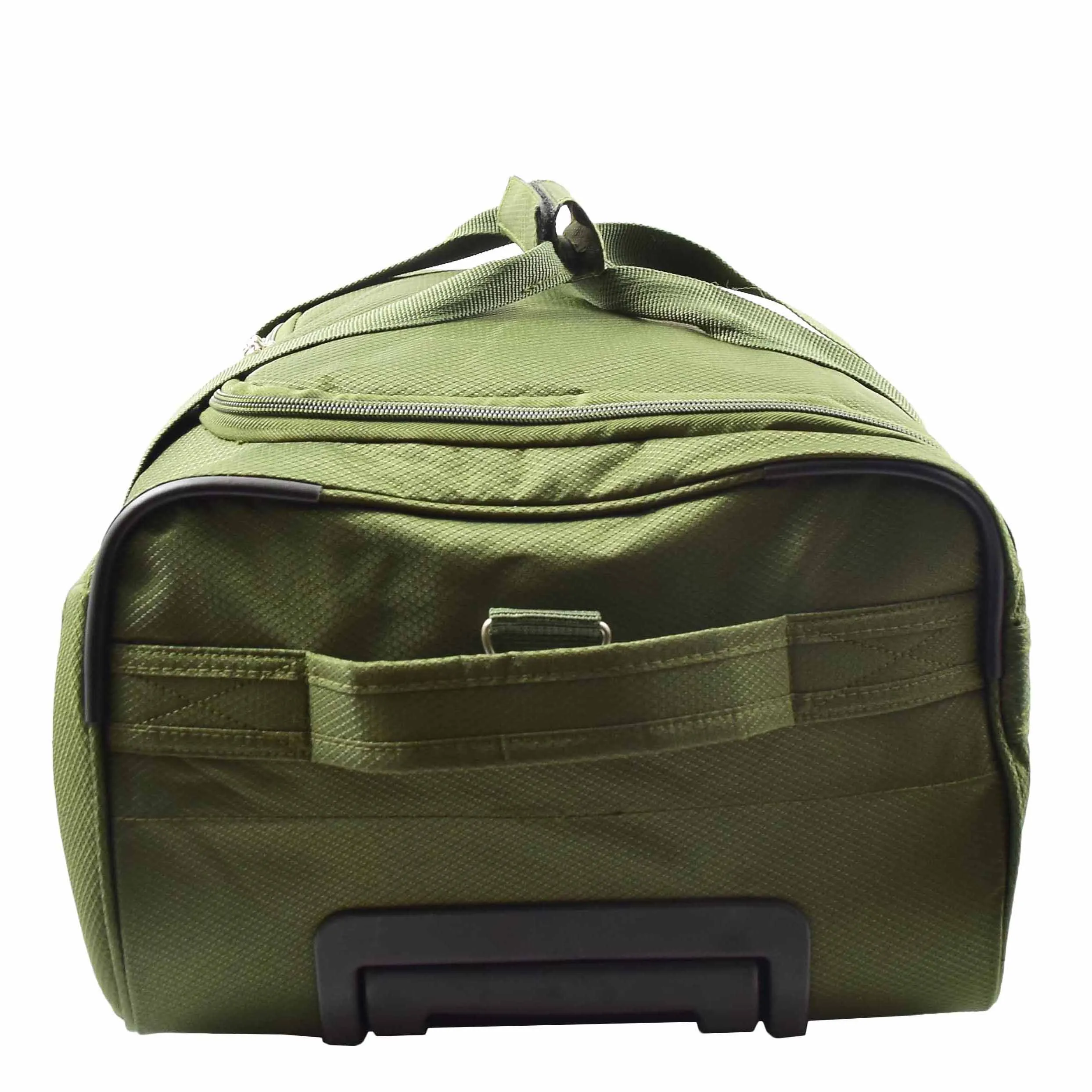 Wheeled Holdall Duffle Mid Size Bag HOL214 Khaki