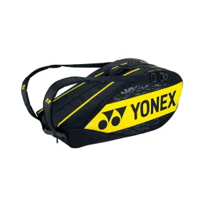 Yonex 92226EX - 6 Piece Team Racket Bag [Lightning Yellow]